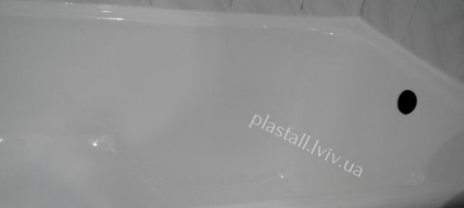 Реставрация чугунной ванны Пластолом во Львове